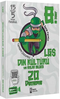  İsem Yayınları 8. Sınıf LGS Din Kültürü ve Ahlak Bilgisi 20 Deneme