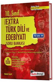 Kafa Dengi Yayınları 10. Sınıf Türk Dili ve Edebiyatı Extra Soru Bankası