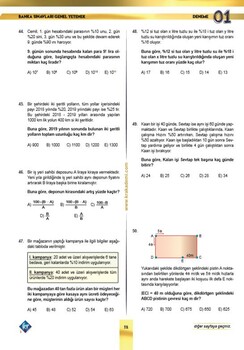  KR Akademi Banka Sınavları Genel Yetenek 3 Çözümlü Deneme Halk Bankası ve Ziraat Bankası Sınavları