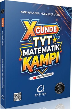  Oksijen Yayınları X Günde TYT Matematik Kampı
