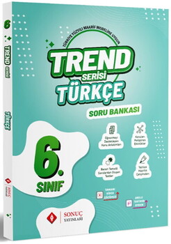  Sonuç Yayınları 6. Sınıf Türkçe Trend Serisi Soru Bankası