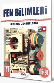  Ulti Yayınları TYT Fen Bilimleri 15 x 20 Branş Denemeleri