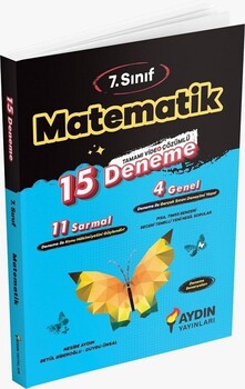  Aydın Yayınları 7. Sınıf Matematik 15 Deneme