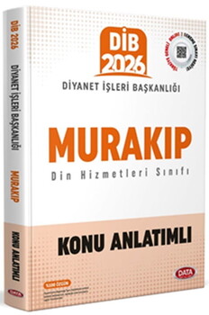  Data Yayınları Diyanet İşleri Başkanlığı Murakıp Konu Anlatımlı