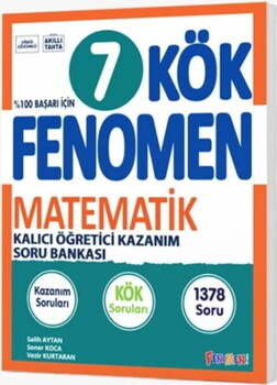  Fenomen Okul Yayınları 7. Sınıf Matematik KÖK Soru Bankası