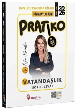  Hoca Kafası 2026 KPSS Vatandaşlık Pratiko Soru Cevap Çalışma Kitabı