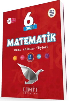  Limit Yayınları 6. Sınıf Matematik Konu Anlatım Föyleri
