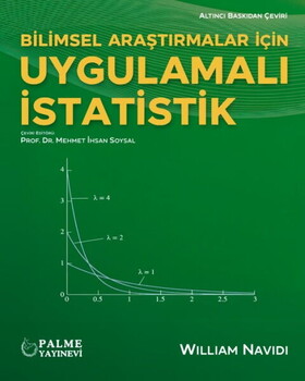 Palme Yayınları Bilimsel Araştırmalar İçin Uygulamali İstatistik