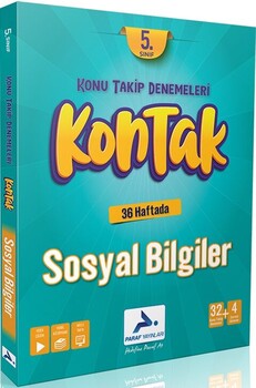  Paraf Yayınları 5. Sınıf Sosyal Bilgiler Kontak Denemeleri