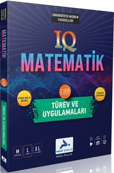  Paraf Yayınları IQ Matematik Türev ve Uygulamaları 2. Seri Soru Kütüphanesi