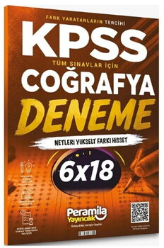 Peramila KPSS Coğrafya 6 Deneme