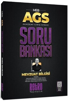  Retro Yayıncılık 2025 MEB AGS Mevzuat Bilgisi Soru Bankası