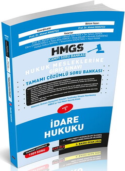  Savaş Yayınları HMGS Kampı İdare Hukuku Soru Bankası