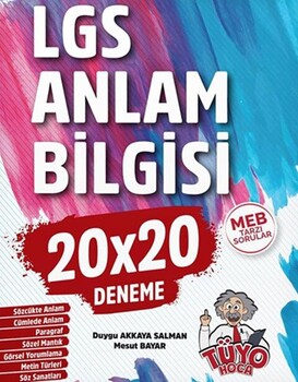  Şeker Portakalı 8. Sınıf LGS Anlam Bilgisi Tüyo Hoca 20 x 20 Deneme