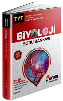 Aydın Yayınları TYT Biyoloji Maarif Model 1. Basamak Soru Bankası