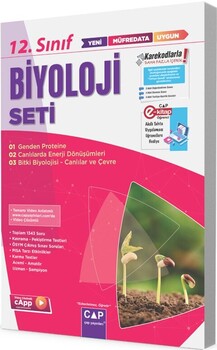  Çap Yayınları 12. Sınıf Biyoloji Anadolu Seti