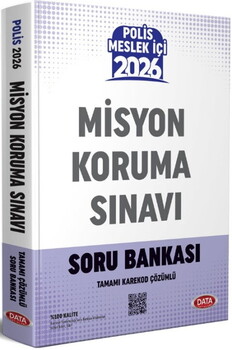 Data Yayınları 2026 Polis Misyon Koruma Sınavı Soru Bankası