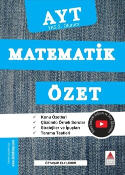  Delta Kültür AYT Matematik Özet