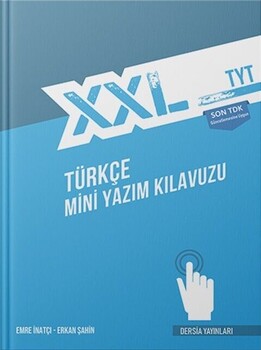  Dersia Yayınları TYT XXL Türkçe Mini Yazım Kılavuzu Güncel Baskı