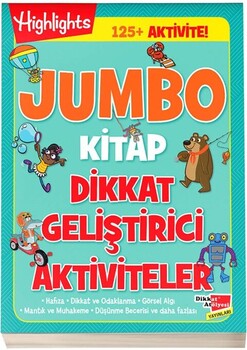  Dikkat Atölyesi Yayınları Jumbo Kitap Dikkat Geliştirici Aktiviteler