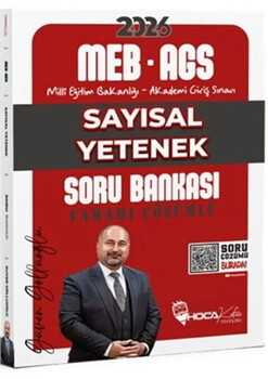  Hoca Kafası 2026 MEB AGS Sayısal Yetenek Soru Bankası Çözümlü