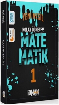  İdman Yayınları Kolay Öğreten Matematik 1