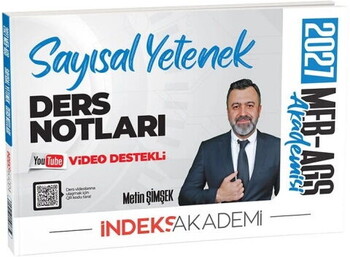 İndeks Akademi 2027 MEB AGS Akademisi Sayısal Yetenek Video Ders Notları