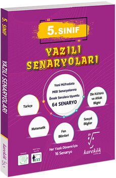  Karekök Yayınları 5. Sınıf Yazılı Senaryoları