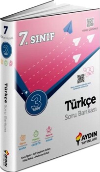  Aydın Yayınları 7. Sınıf Türkçe Üç Adım Soru Bankası