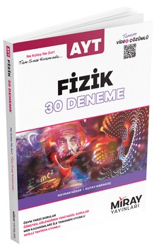  Miray Yayınları AYT Fizik 30 Deneme