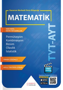  Sonuç Derece Yayınları TYT AYT Permütasyon Kombinasyon Binom Olasılık İstatistik