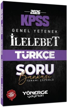  Yönerge Yayınları 2026 KPSS Türkçe İlelebet Soru Bankası