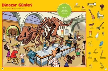  Dikkat Atölyesi Yayınları Dinozor Sevenler İçin Hidden Pictures