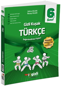  Gizli Yayınları 6. Sınıf Türkçe Gizli Kuşak Değerlendirme Föyleri