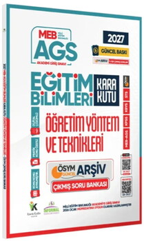 İnformal Yayınları 2027 MEB AGS Eğitim Bilimlerinin Kara Kutusu Öğretim Yöntem ve Teknikleri ÖSYM Çıkmış Soru Bankası