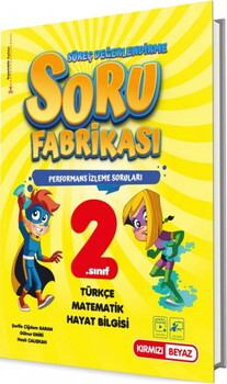 Kırmızı Beyaz Yayınları 2. Sınıf Süreç Değerlendirme Tüm Dersler Soru Fabrikası