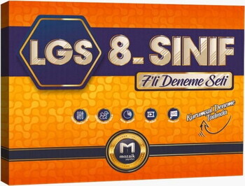  Mozaik Yayınları 8. Sınıf Mozaik 7 li Deneme Seti