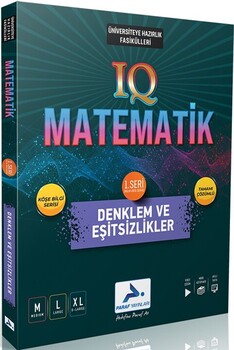  Paraf Yayınları IQ Matematik Denklem ve Eşitsizlikler 1. Seri Soru Kütüphanesi