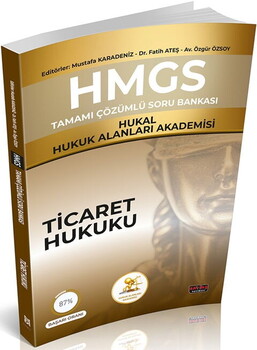  Savaş Yayınları HMGS Soru Bankası Ticaret Hukuku