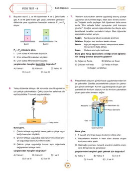  Set Yayınları TYT Fizik Ders Platosu 7 Günde 2X Hızında Tekrar