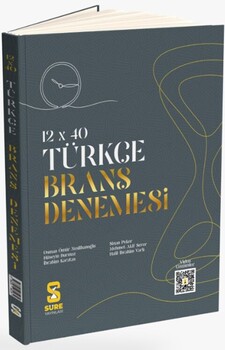  Süre Yayınları TYT Türkçe 12 x 40 Branş Denemesi