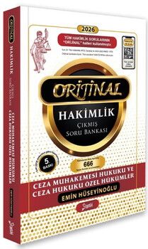  Yetki Yayınları 2026 Orijinal Ceza Muhakemesi Hukuku Hakimlik Çıkmış Soru Bankası