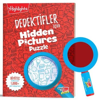  Dikkat Atölyesi Yayınları Dedektifler İçin Hidden Pictures Puzzle