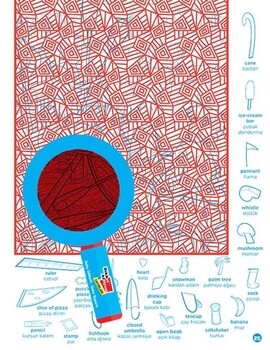  Dikkat Atölyesi Yayınları Dedektifler İçin Hidden Pictures Puzzle