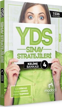  Modadil Yayınları YDS Sınav Stratejileri Kelime Bankası 4
