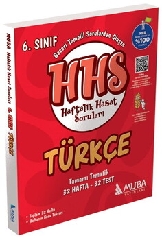  Muba Yayınları 6. Sınıf Türkçe Haftalık Hasat Soruları