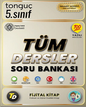 Tonguç Akademi 5. Sınıf Tüm Dersler Soru Bankası