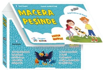  Üçgen Yayıncılık Macera Peşinde Kutulu 10 Kitap