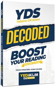  Yediiklim  YDS Decoded Boost Your Reading