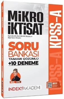  İndeks Akademi KPSS A Grubu Mikro İktisat Soru Bankası ve 10 Deneme